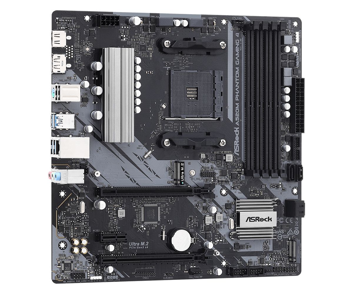 ASROCK A520M PHANTOM GAMING 4