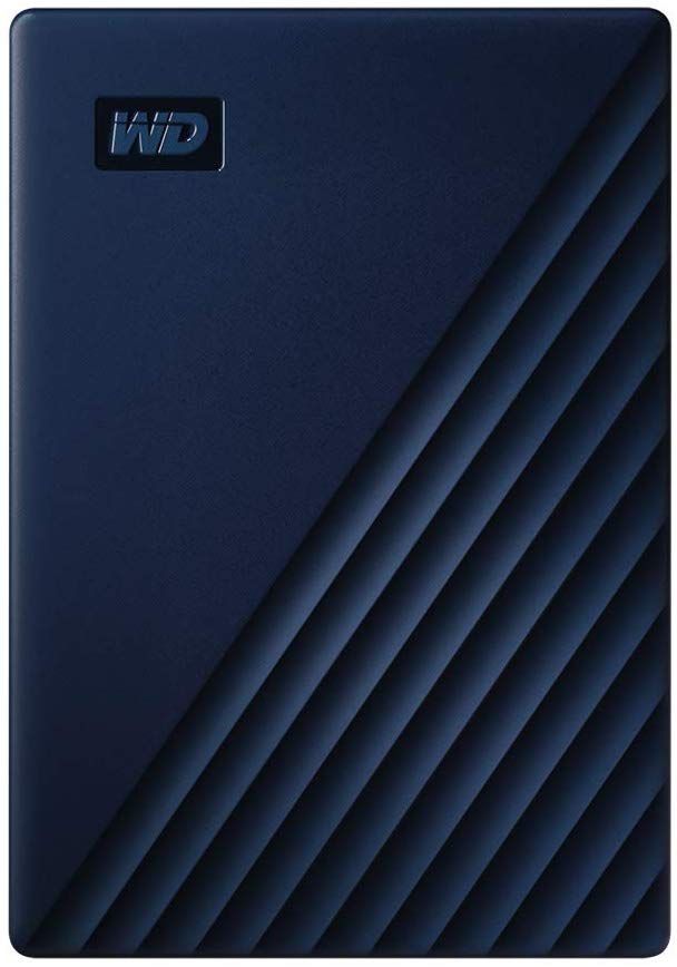Western Digital 4TB 2,5" My Passport for Mac USB3.0 Midnight Blue WDBA2F0040BBL