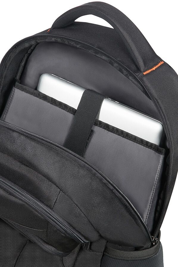 Samsonite American Tourister At Work Laptop Backpack 17,3" Black/Orange