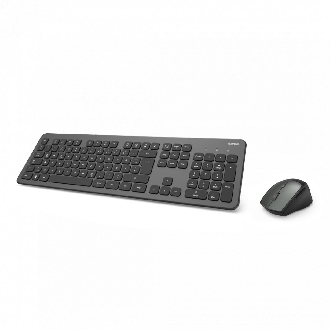 Hama KMW-700 Wireless Combo Antracit