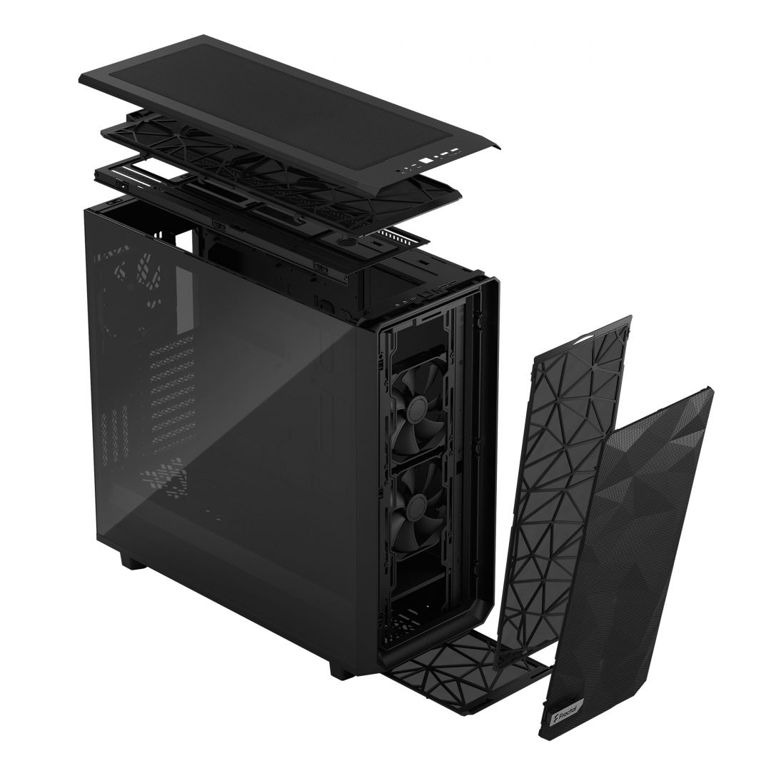 Fractal Meshify 2 XL Light Tempered Glass Black