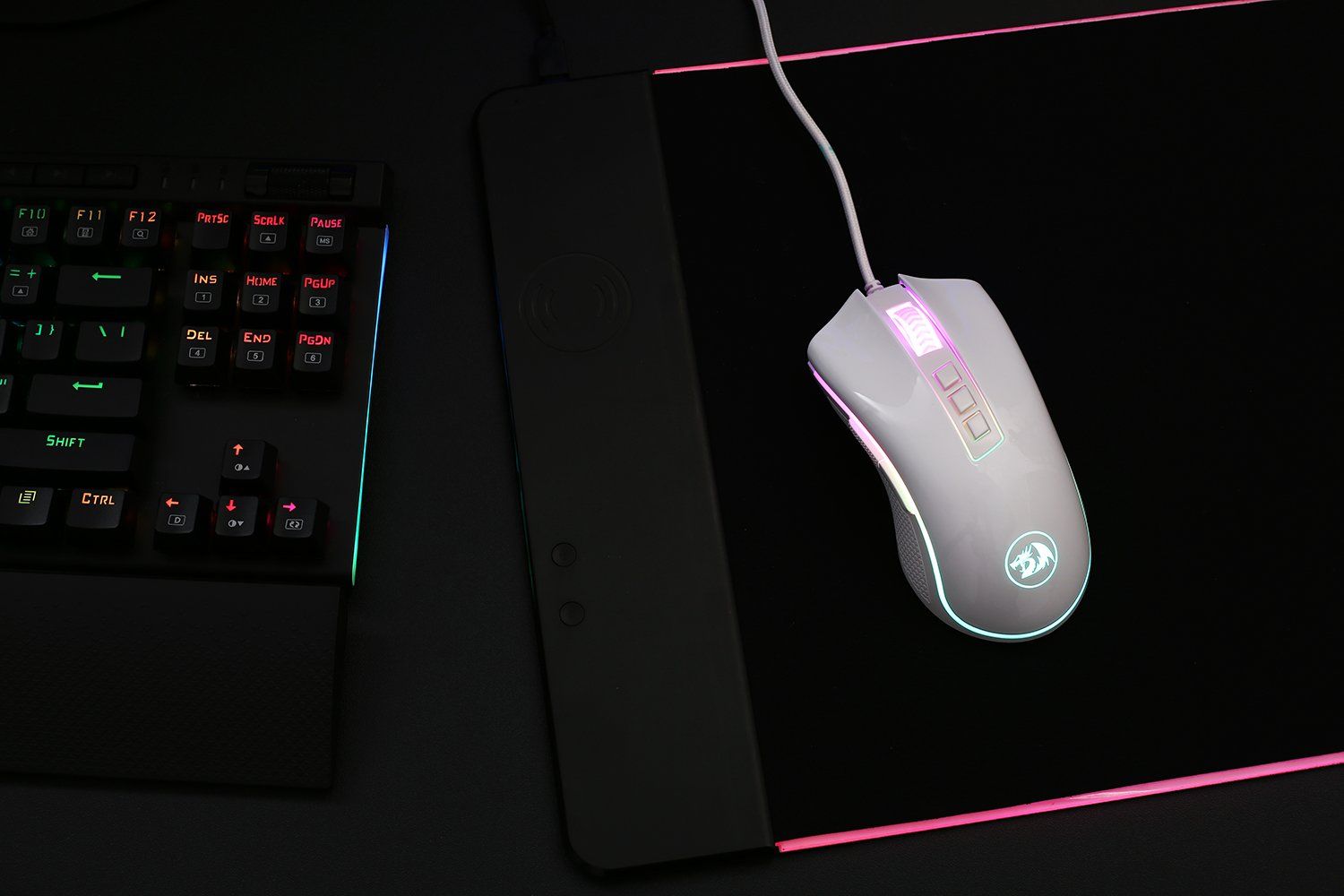 Redragon Cobra M711W Cobra White Gaming Mouse