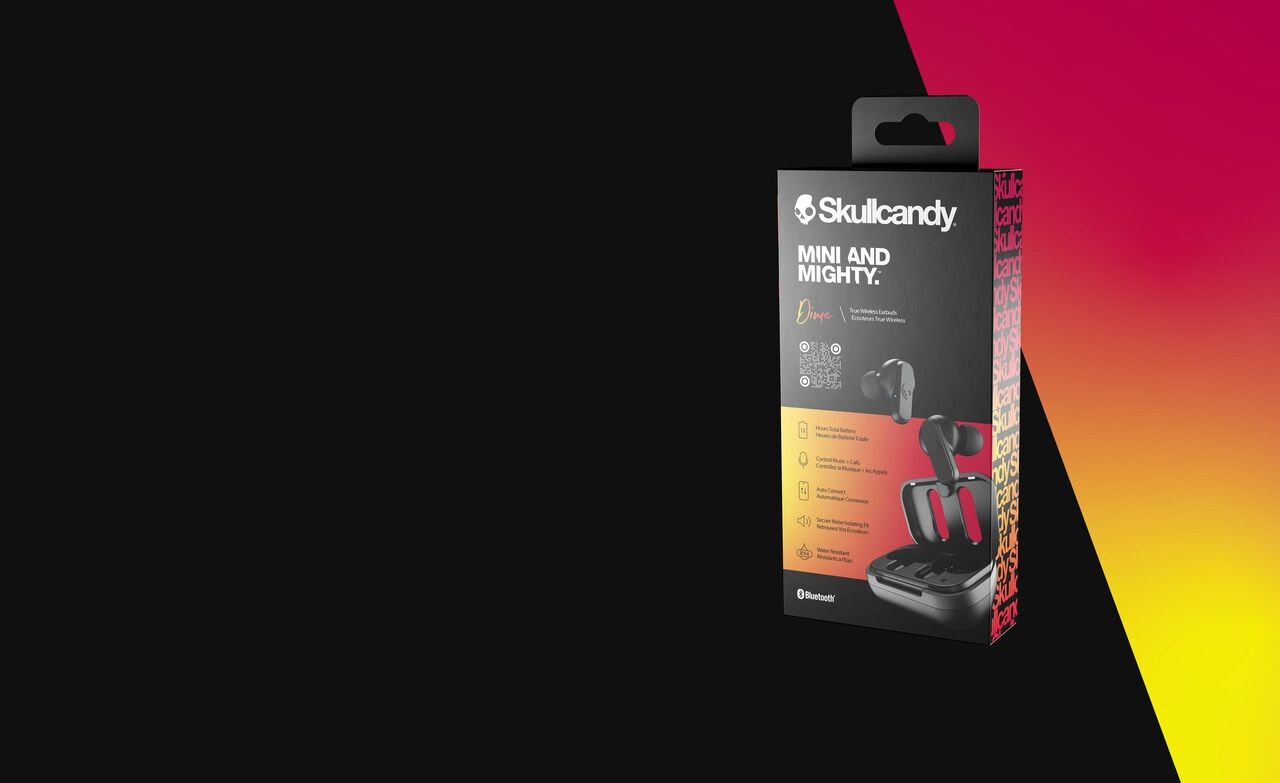 Skullcandy Dime True Wireless Bluetooth Earbuds True Black