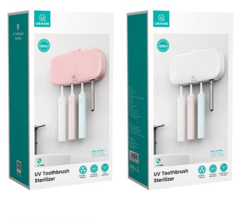 Usams US-ZB183 UV Toothbrush Sterilizer White