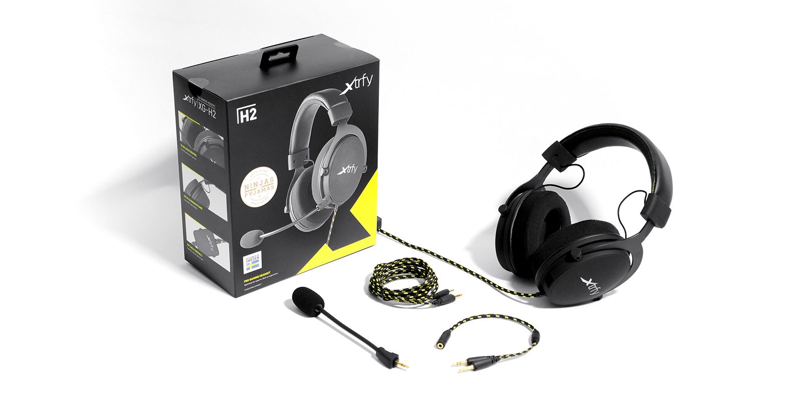 Xtrfy H2 Pro gaming headset Black