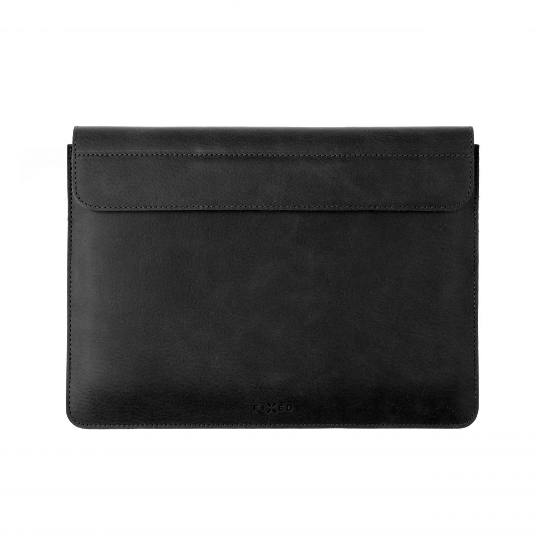 FIXED Leather case FIXED Oxford for Apple MacBook Pro 13 "(2016 and newer), iPad Pro 12.9" (2015/2017), black