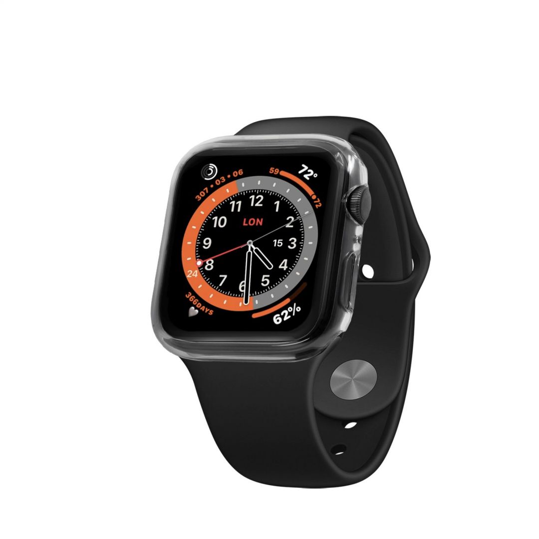 FIXED Protective case Pure with tempered glass for Apple Watch 42mm, clear