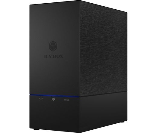 Raidsonic Icy Box RAID ház USB 3.1 Gen 2 Type-C