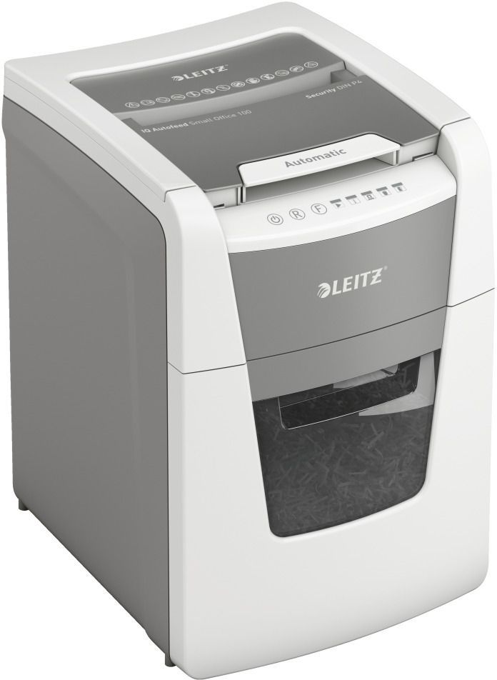Leitz IQ AutoFeed SmallOffice 100 P4 Pro automata iratmegsemmisítő White