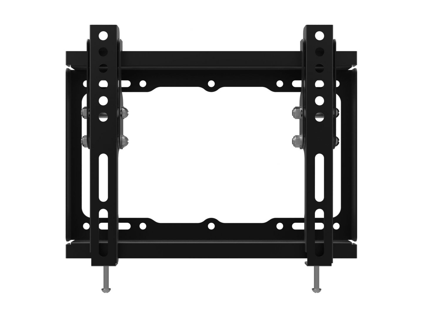 EQuip 23"-43" Tilt TV Wall Mount Bracket Black