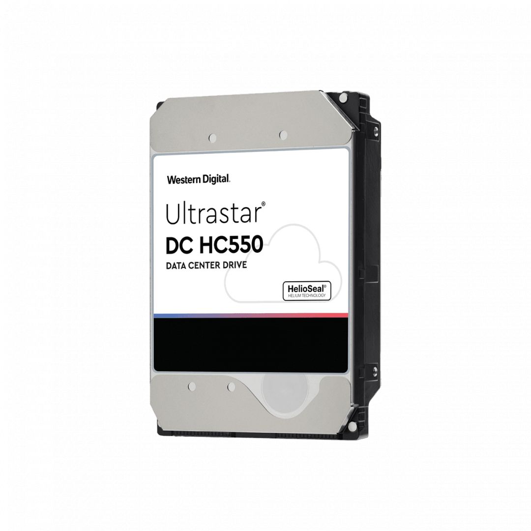 Western Digital 16TB 7200RPM SATA-600 512MB Ultrastar DC HC550 WUH721816ALE6L4