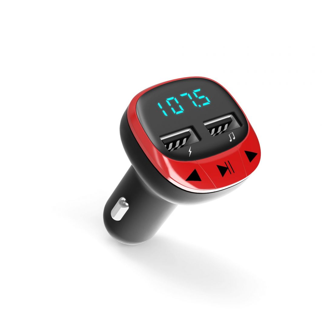 Energy Sistem Car Transmitter FM Red