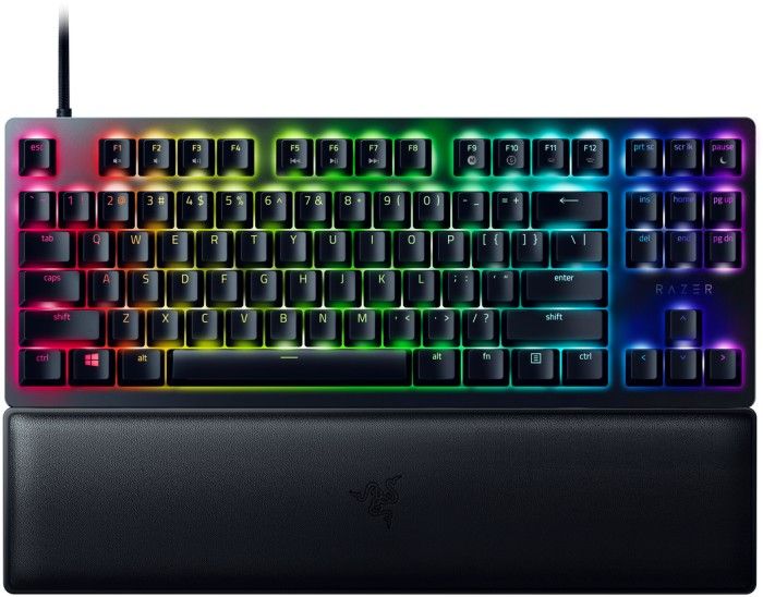 Razer Huntsman V2 Tenkeyless Red Switch Mechanical Keyboard Black US