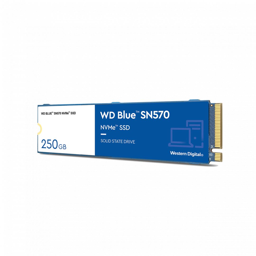Western Digital 250GB M.2 2280 NVMe SN750 Blue