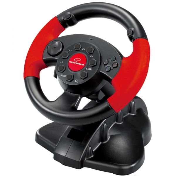 Esperanza EG103 High Octane Wheel Black/Red