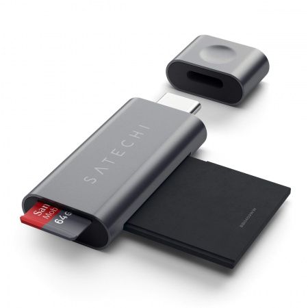 Satechi Type-C USB Card Reader Space Gray