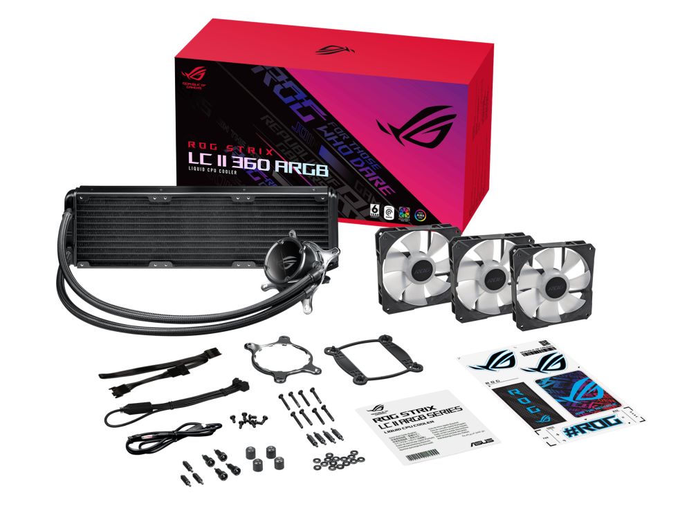 Asus ROG STRIX LC II 360 ARGB Black
