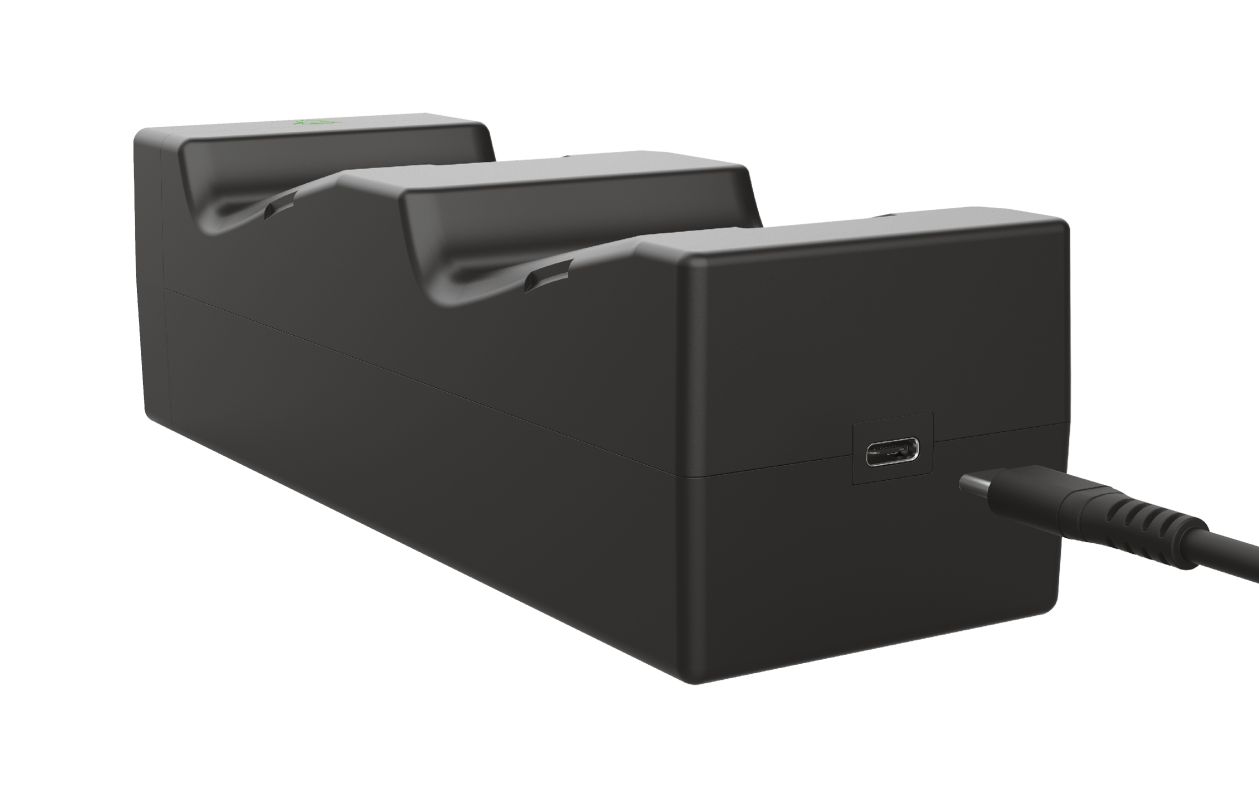 Trust GXT 250 Duo Charging Dock - Xbox Series X / S Black