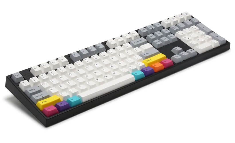Varmilo VA109M Vintage Days+ CMYK MX Brown Keyboard Black HU