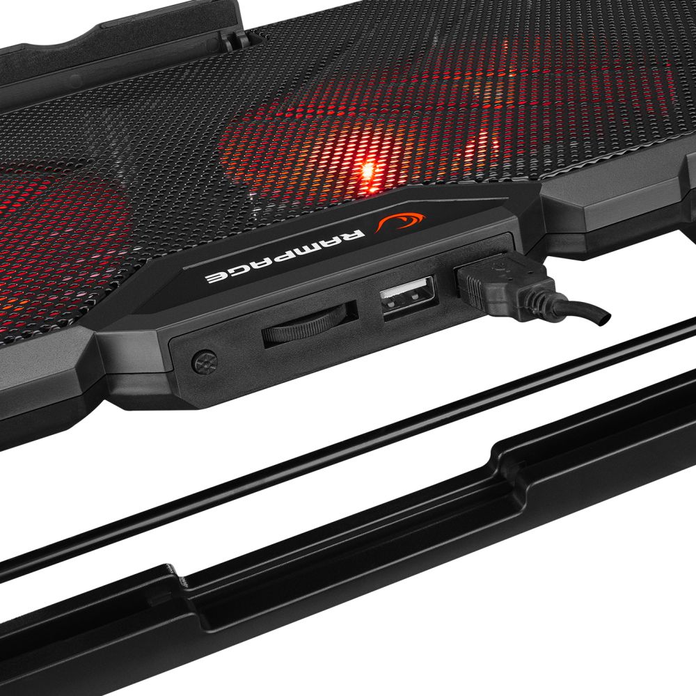 Rampage AD-RC12 Gamezone Gaming Notebook Cololer Stand Black