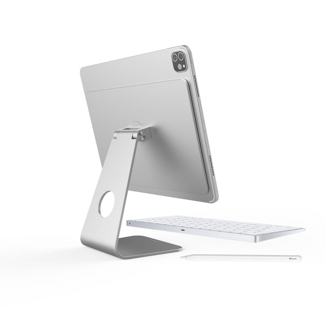 FIXED Aluminium magnetic stand FIXED Frame for Apple iPad Pro 11"(2018/2020/2021) and iPad Air (2020) Silver