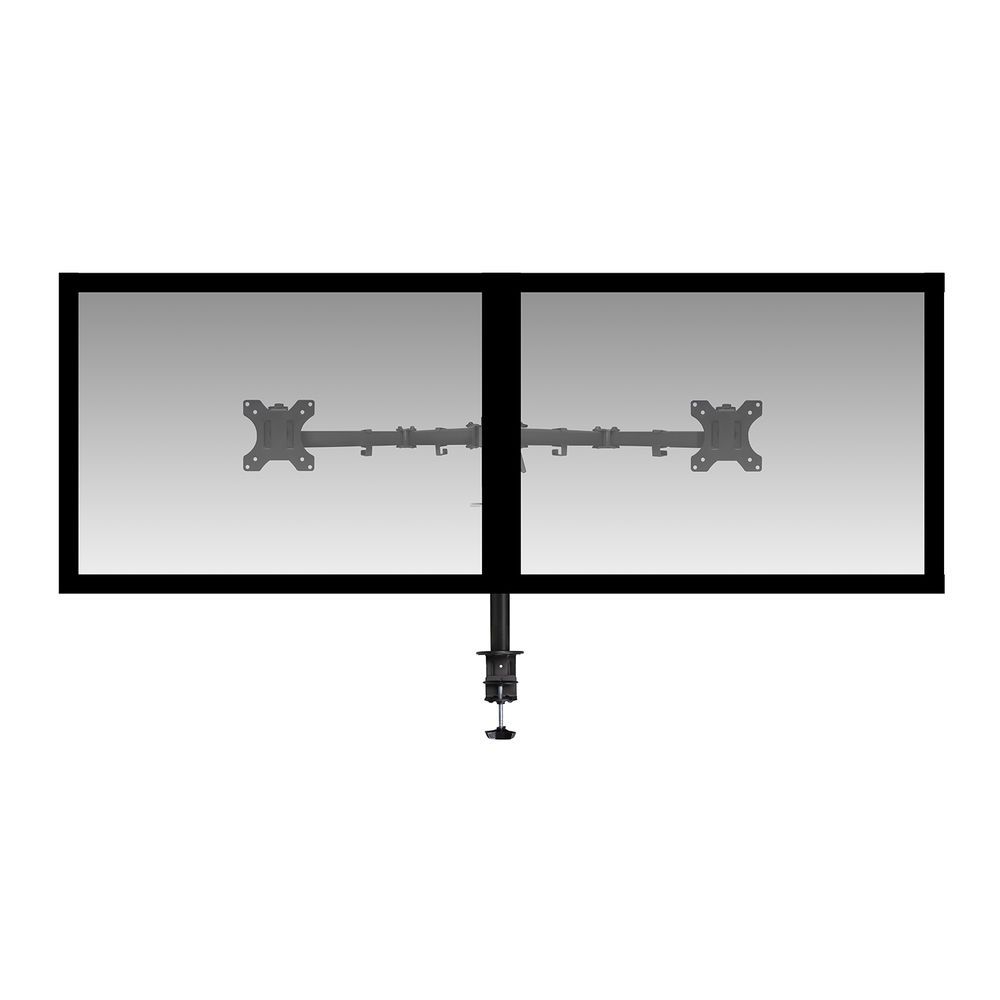 ACT AC8302 Monitor Desk Mount For 2 Monitors / Up to 32"