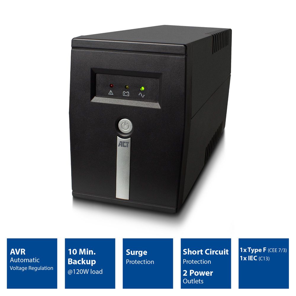 ACT AC2305 Line Interactive UPS 600VA
