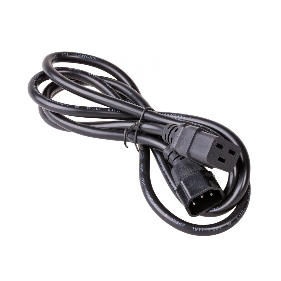 Akyga AK-UP-02 hálózati tápkábel 1,8m Black