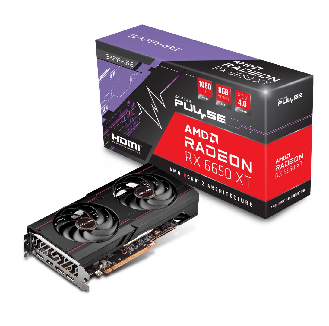 Sapphire Radeon RX 6650 XT 8GB DDR6 Pulse