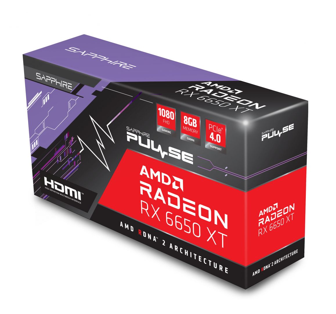 Sapphire Radeon RX 6650 XT 8GB DDR6 Pulse