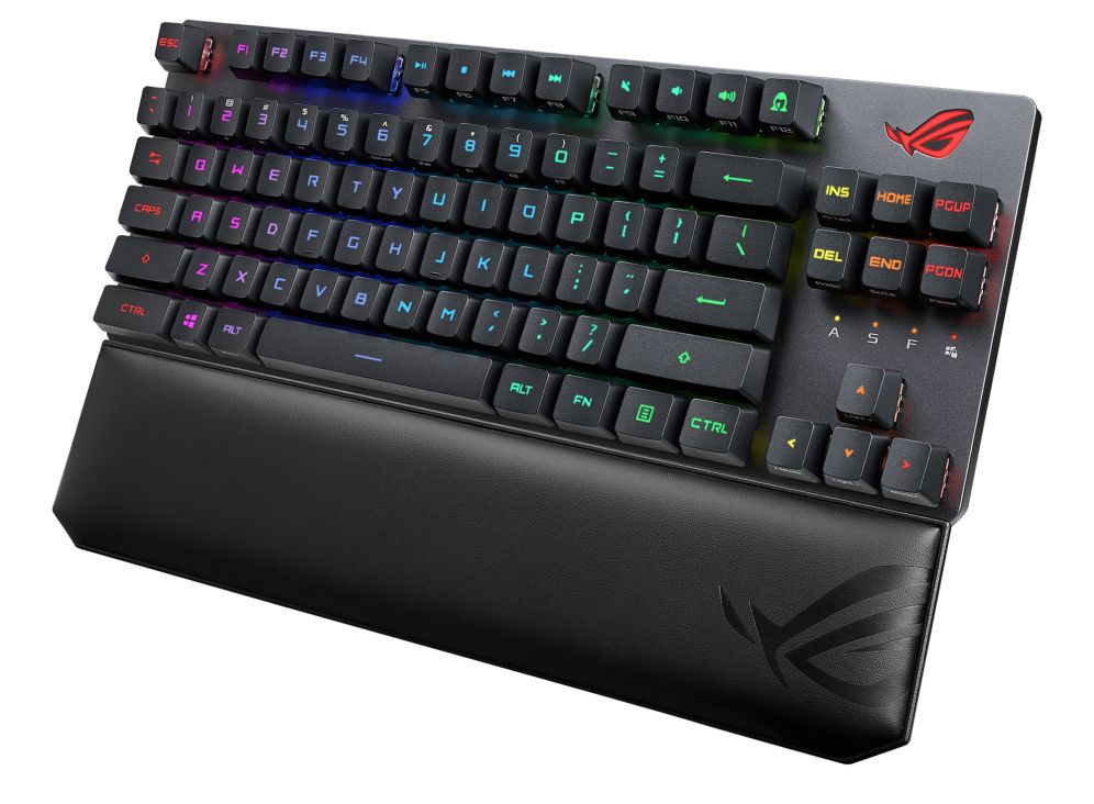 Asus ROG Strix Scope RX TKL Wireless Deluxe keyboard Black HU