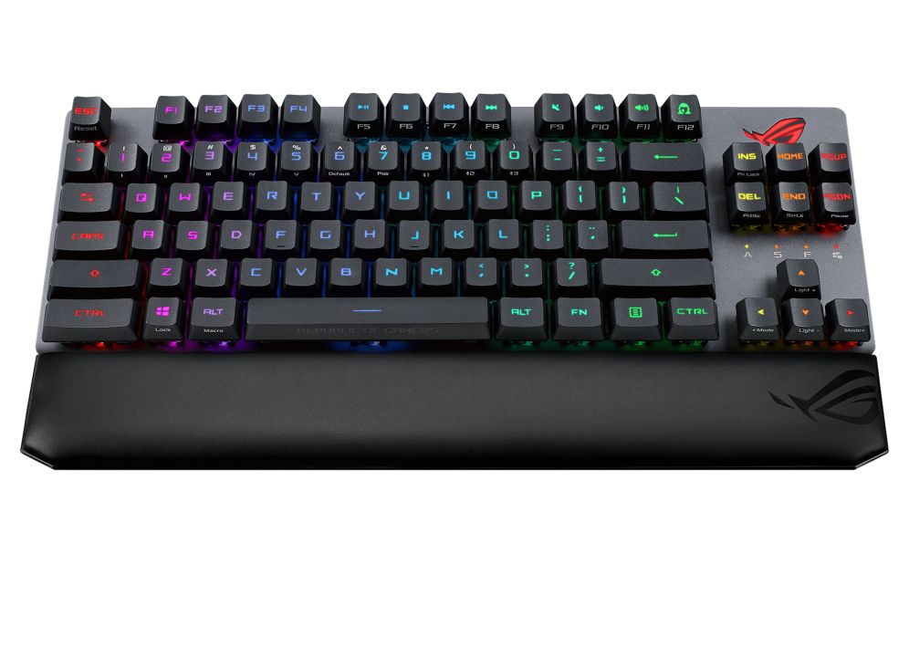 Asus ROG Strix Scope RX TKL Wireless Deluxe keyboard Black HU