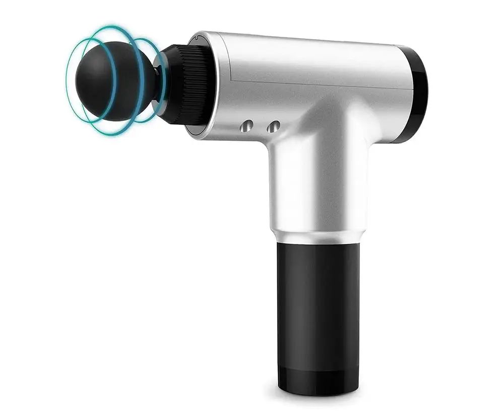 Platinet Sport Pro Cordless Massage Gun + 4 massage tips Silver
