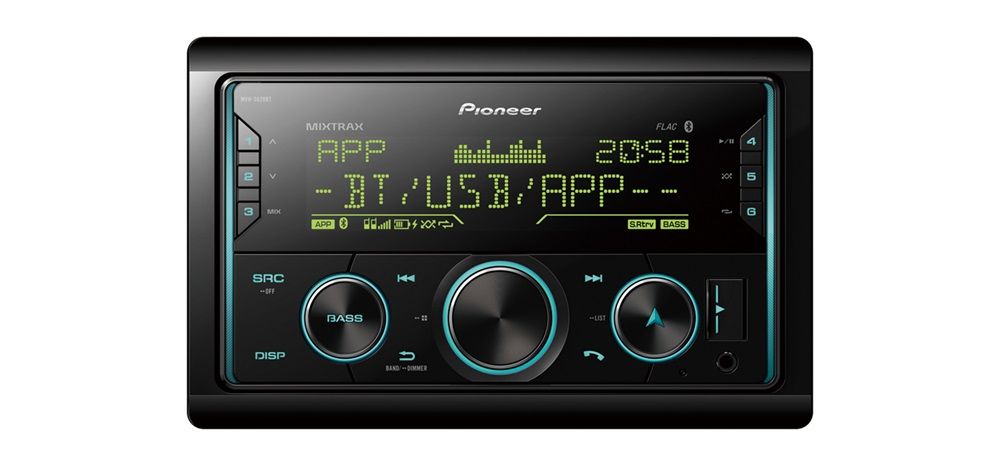 Pioneer AutóHiFi fejegység MVH-S620BT