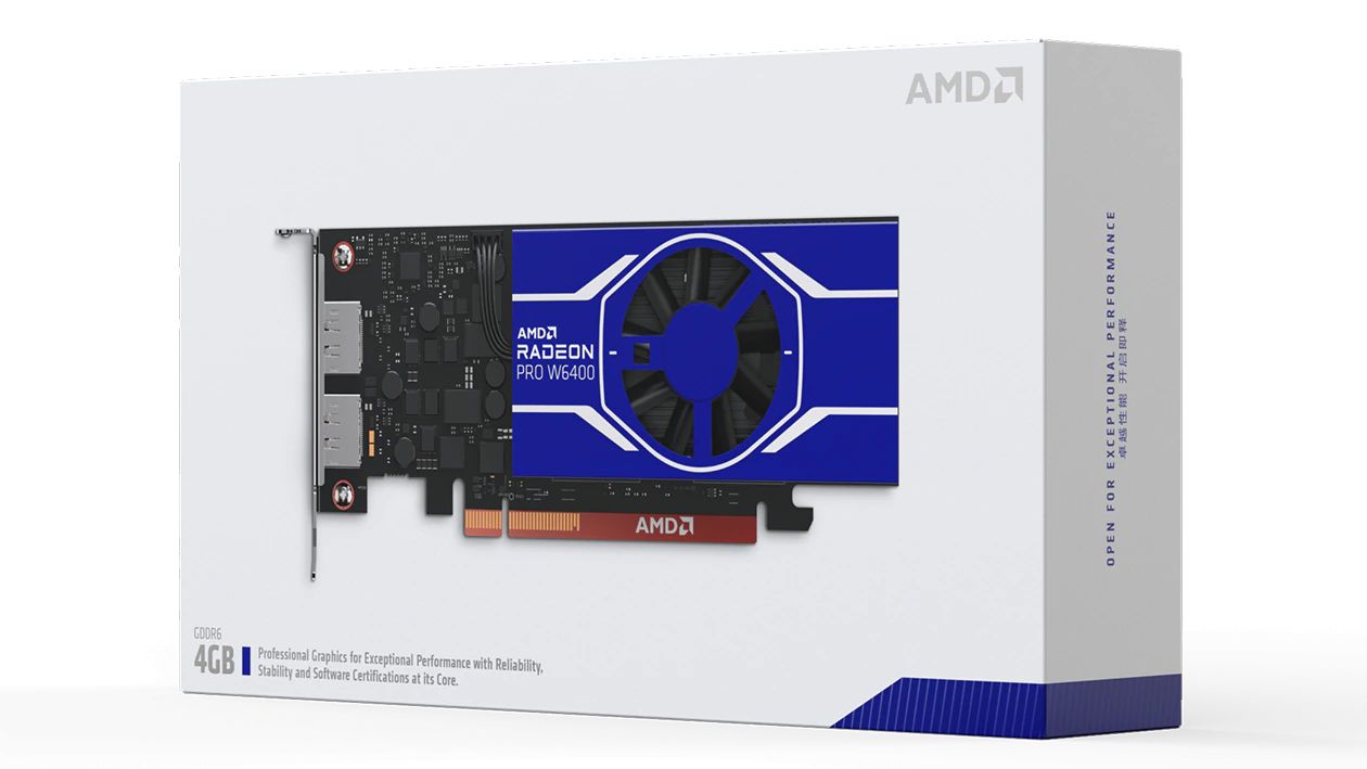 AMD FirePro Radeon Pro W6400 4GB DDR6
