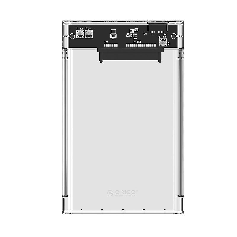 Orico 2139U3-CR 2,5" USB3.0 Hard Drive Enclosure Transparent