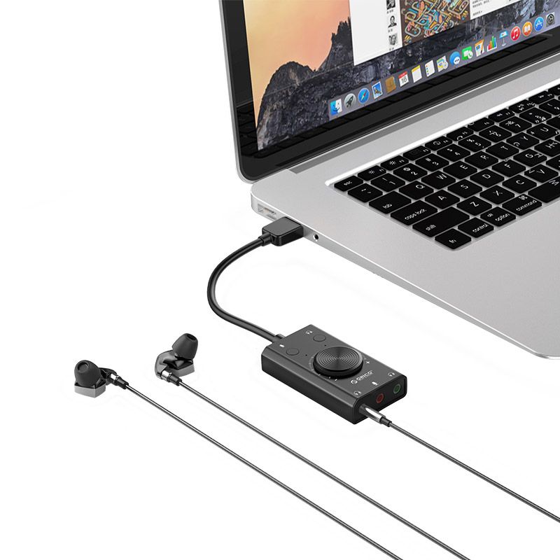 Orico SC2-BK USB Hangkártya