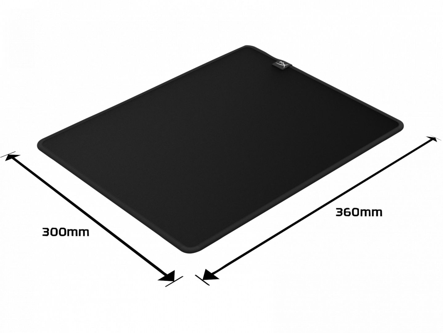HP HyperX Pulsefire Mat Gaming Cloth M Egérpad Black