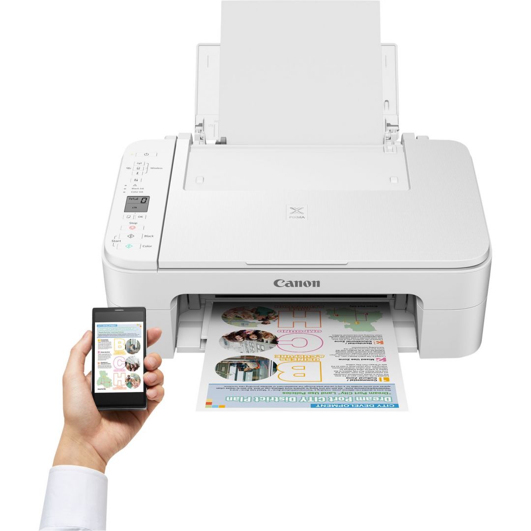 Canon TS3351 PIXMA wireless tintasugaras nyomtató/másoló/síkágyas scanner White