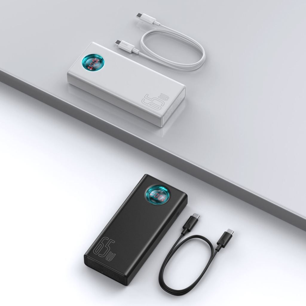 Baseus  Amblight Powerbank 30000 mAh White