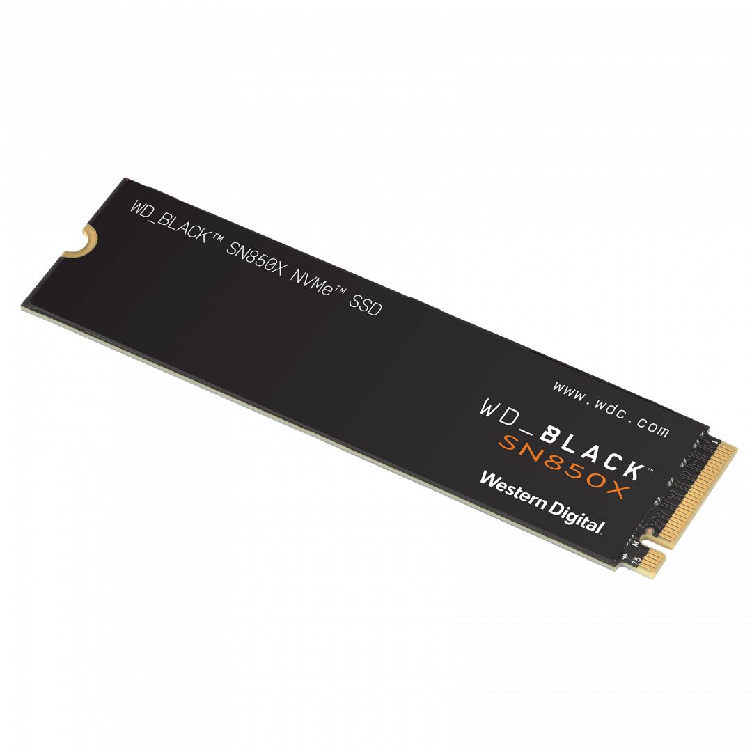 Western Digital 1TB M.2 2280 NVMe SN850X Without Heatsink Black