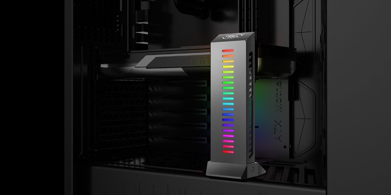 DeepCool GH-01 A-RGB Videókártya tartó