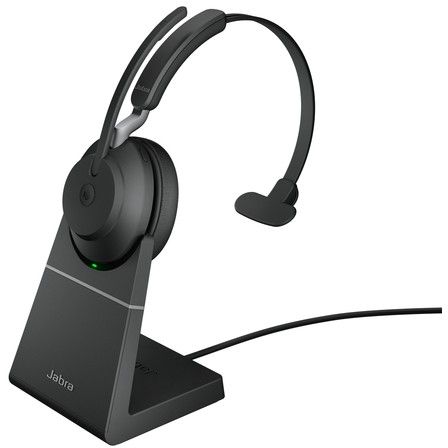 Jabra Evolve2 65 Mono MS Wireless Headset Black