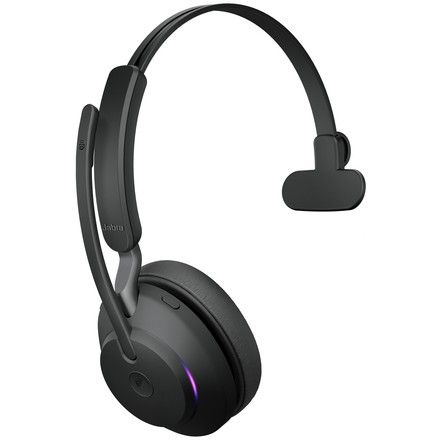 Jabra Evolve2 65 Mono MS Wireless Headset Black