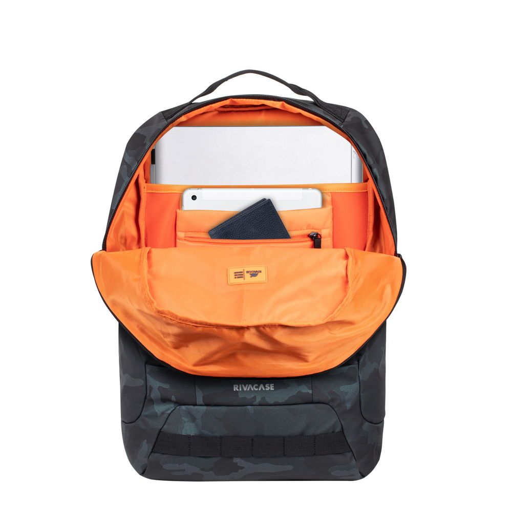 RivaCase 7661 Sherwood Rucksack Laptop Backpack Navy Camo