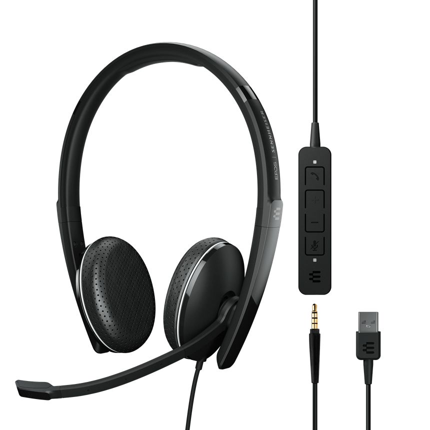 EPOS ADAPT 165 USB II Stereo UC Optimized Headset Black