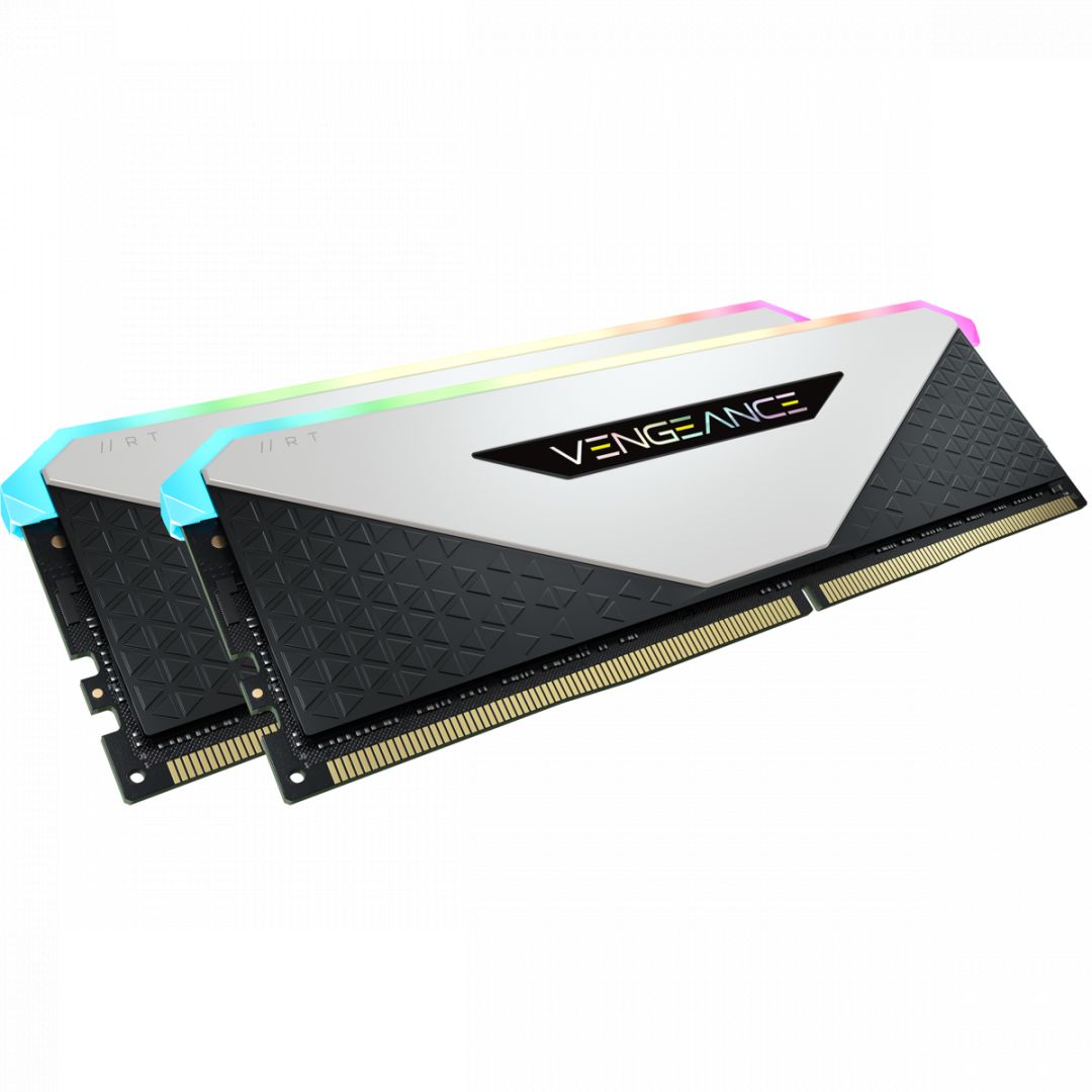Corsair 16GB DDR4 3600MHz Kit(2x8GB) Vengeance RGB RT White