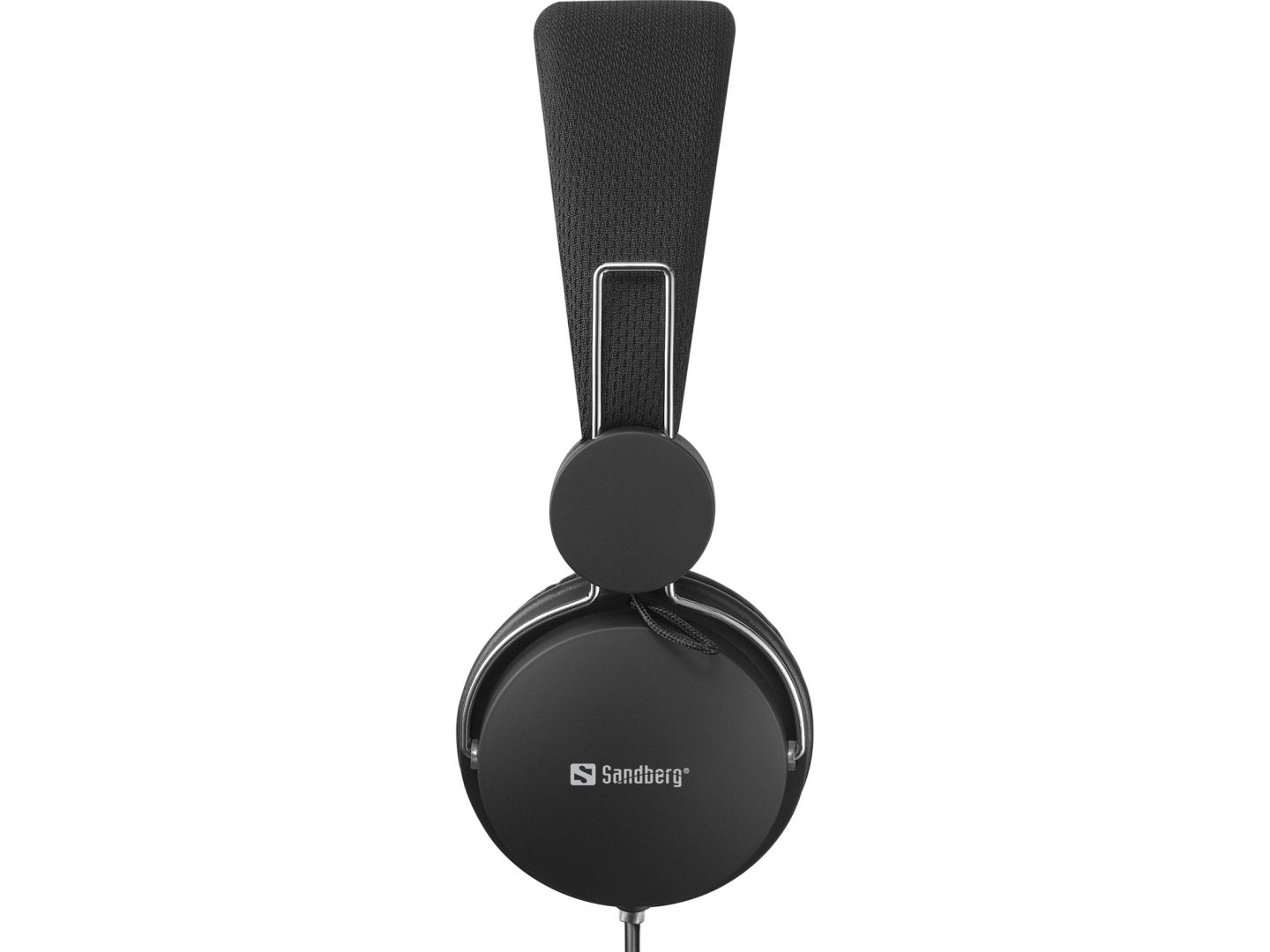Sandberg MiniJack Headset with Line-Mic Black