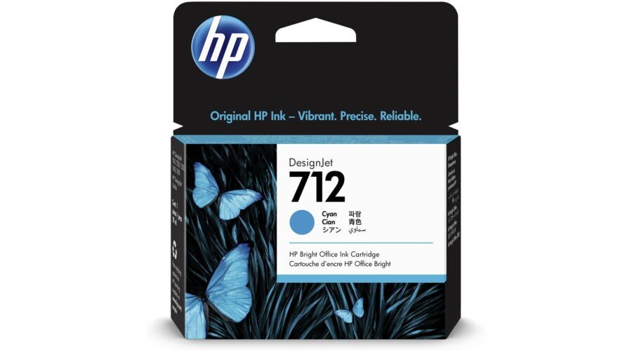 HP 3ED67A No.712 Cyan tintapatron