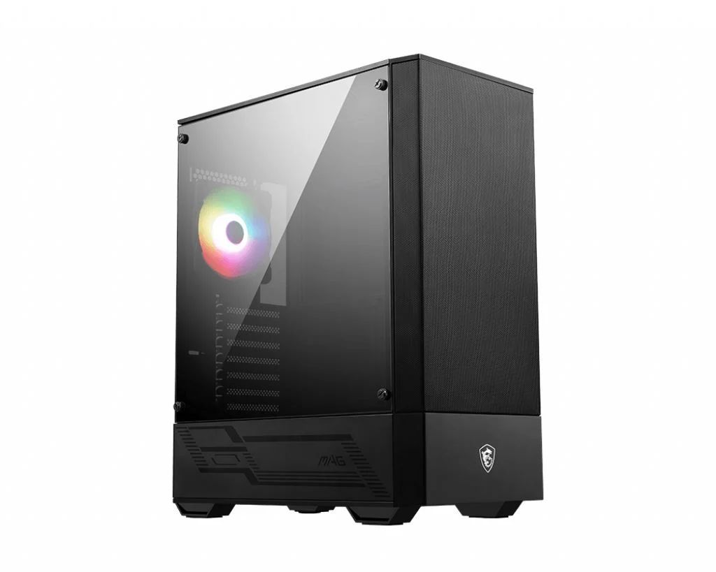 Msi MAG FORGE 111R Tempered Glass Black